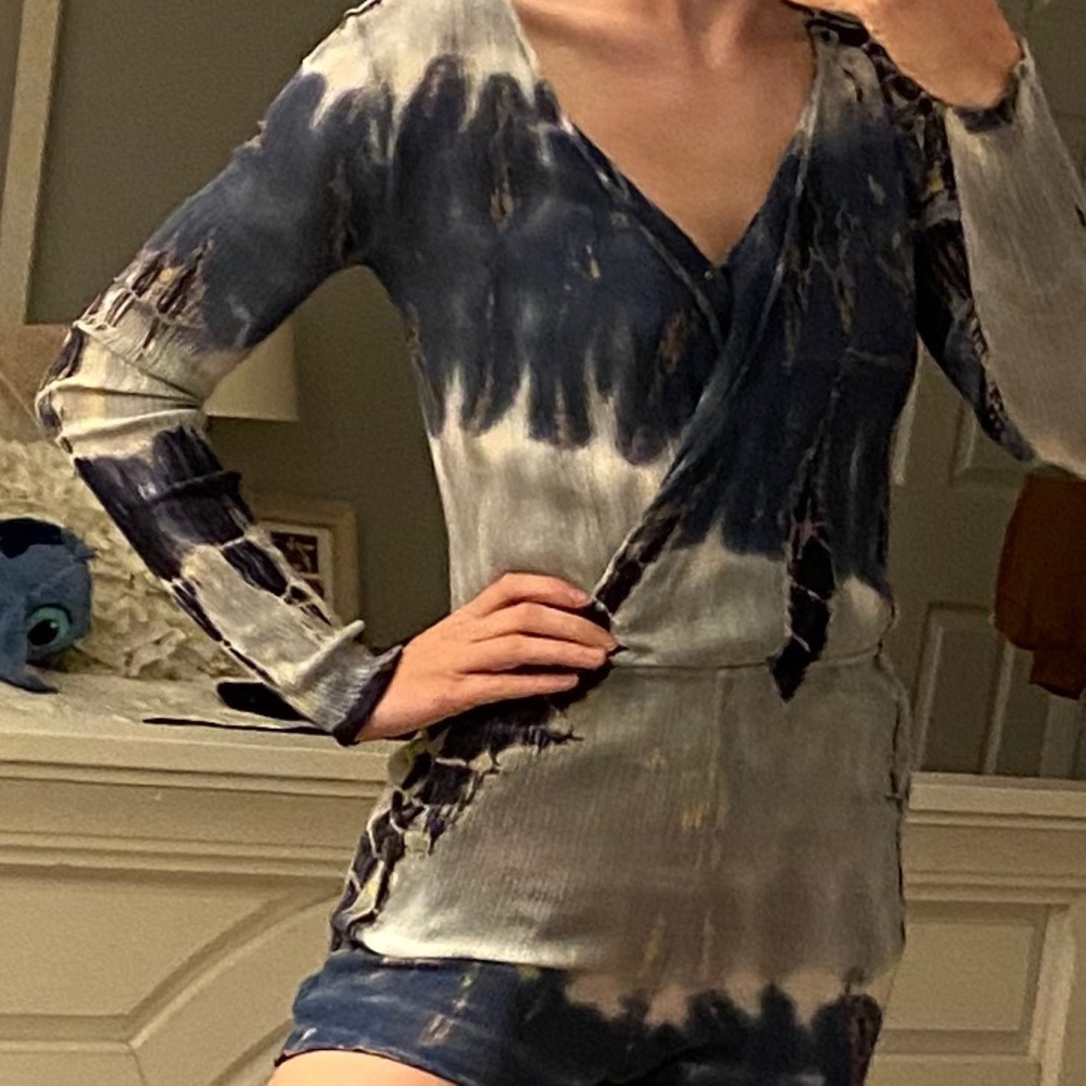 tie dye boutique romper